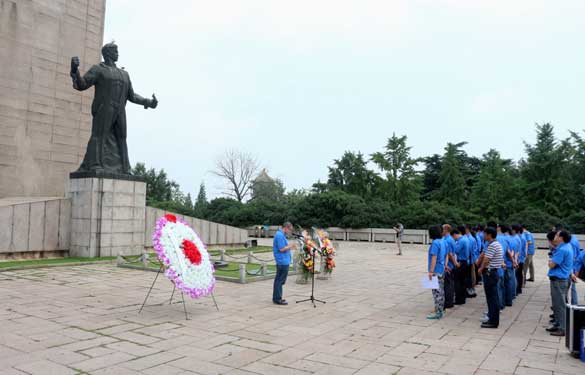 bwin必赢党委组织党员同志开展南京红色之旅